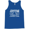 this is what an awesome uncle looks like   mens funny father's day Tank Top
