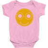 funny smiley face Baby Bodysuit