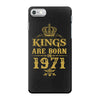 kings are born in 1971 iPhone 7 Case