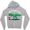 hugasaurus rex Zipper Hoodie