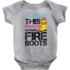 Forget Glass Slippers This Princess Wears Fire Boots Baby Bodysuit