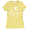 you shall not pass Ladies Fitted T-Shirt