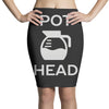 pot head coffee lover Pencil Skirts