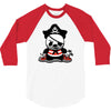 pirate panda 3/4 Sleeve Shirt