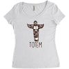 Totem Women's Triblend Scoop T-shirt