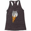 pizza wolf Racerback Tank