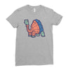 turtle turtleneck Ladies Fitted T-Shirt