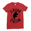 italian stallion Ladies Fitted T-Shirt