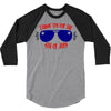 stayin' fly for the 4th of july 3/4 Sleeve Shirt
