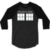 police box for who 3/4 Sleeve Shirt
