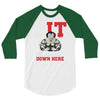 we all lift down here 3/4 Sleeve Shirt