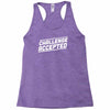 challenge accepted Racerback Tank