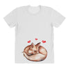 Baby Fox Belly All Over Women's T-shirt