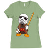 mickey jedi troopers Ladies Fitted T-Shirt