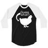 chiken butt 3/4 Sleeve Shirt