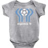 argentina 78 world cup 1978 retro football Baby Onesie