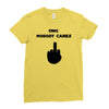 omg nobody cares Ladies Fitted T-Shirt