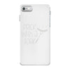 prick with a fork iPhone 7 Case
