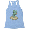 elizabethan dilophosaurus Racerback Tank