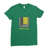 blow me 3 Ladies Fitted T-Shirt