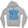 brunch day drinking Zipper Hoodie