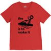 the key is to make it V-Neck Tee