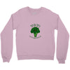 one cheer for broccoli Crewneck Sweatshirt