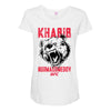 khabib nurmagomedov bear strong Maternity Scoop Neck T-shirt