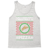 All I Want For Christmas Is Pizza Ugly Christmas For Dark Tank Top