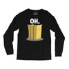 oh hay oh hey girl boy funny pun Long Sleeve Shirts
