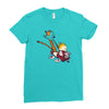 downhill Ladies Fitted T-Shirt