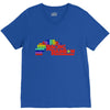 racing rainbow V-Neck Tee