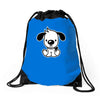 cute dog Drawstring Bags