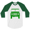 defender land rover 3/4 Sleeve Shirt