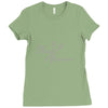 miss scissors rhinestone Ladies Fitted T-Shirt