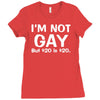 details about  i'm not gay, but $20 is $20 Ladies Fitted T-Shirt