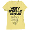 Very Stable Genius Ladies Fitted T-Shirt