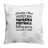 dreaming about pumpkin spice hayrides footbal falling leaves family ti Throw Pillow
