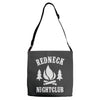 redneck nightclub Adjustable Strap Totes