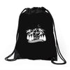 i hate people Drawstring Bags