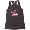 My Wife Is A Survivor Racerback Tank