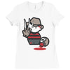 killer anime meme Ladies Fitted T-Shirt