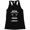 Never Underestimate the Strength of a Melanoma Cancer Warrior Racerback Tank