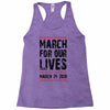 March For Our Lives Racerback Tank