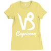 capricorne signe du zodiaq Ladies Fitted T-Shirt