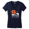 hiking old paths new adventure Women's V-Neck T-Shirt