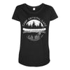 camp crystal lake  1935 Maternity Scoop Neck T-shirt