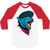 cat punk 3/4 Sleeve Shirt