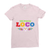 loco coco skul Ladies Fitted T-Shirt