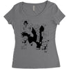 dragonball Women's Triblend Scoop T-shirt